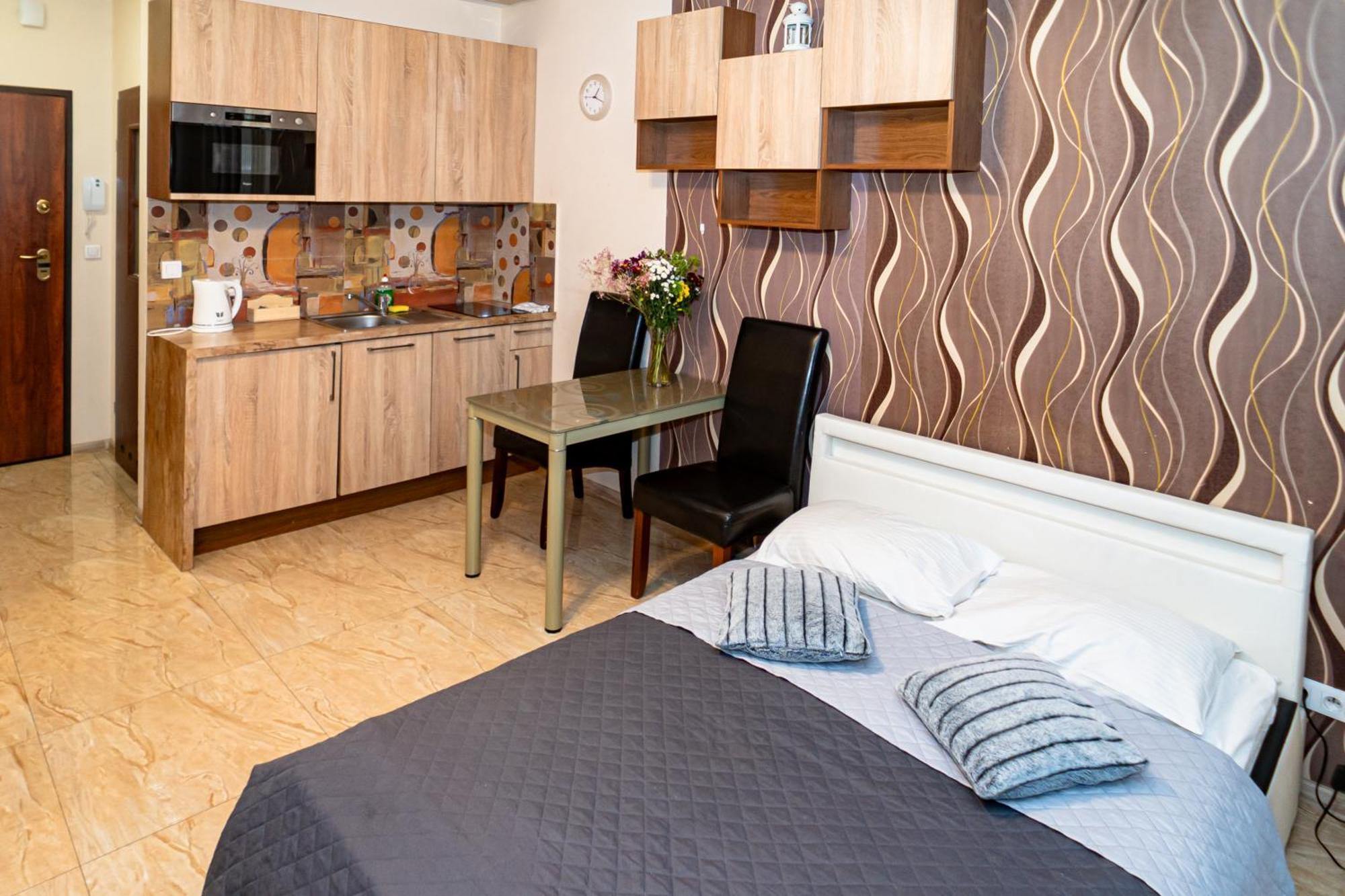 Triton Apartments Warschau Exterior foto