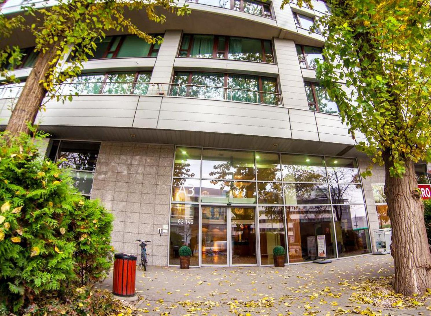 Triton Apartments Warschau Exterior foto