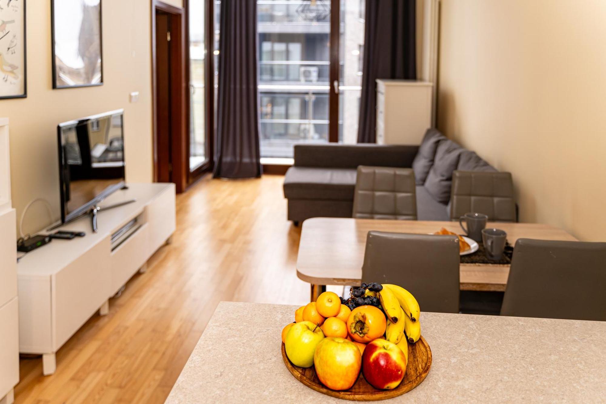 Triton Apartments Warschau Exterior foto